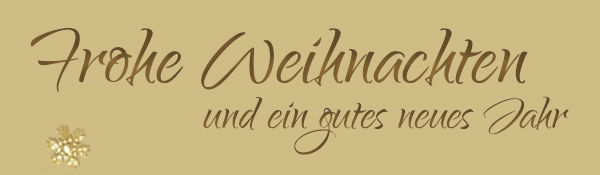 Weihnachtsnewsletter
