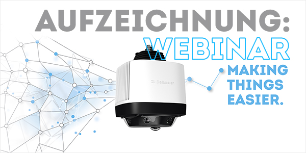 Aufzeichnung: Dallmeier Webinar - Panomera®